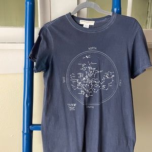 UO navy constellations tee